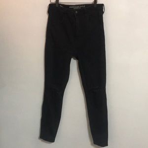 American eagle súper hi rise jegging